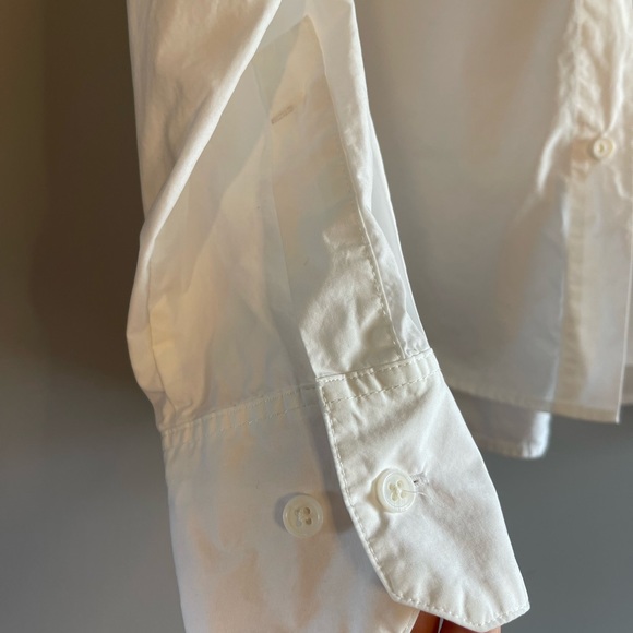 Jenni Kayne Classic Shirt White Button Down in White | SZ S - Picture 15 of 17